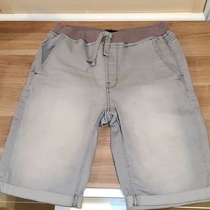 Hudson Jeans Big Boys gray denim shorts, L(14/16)